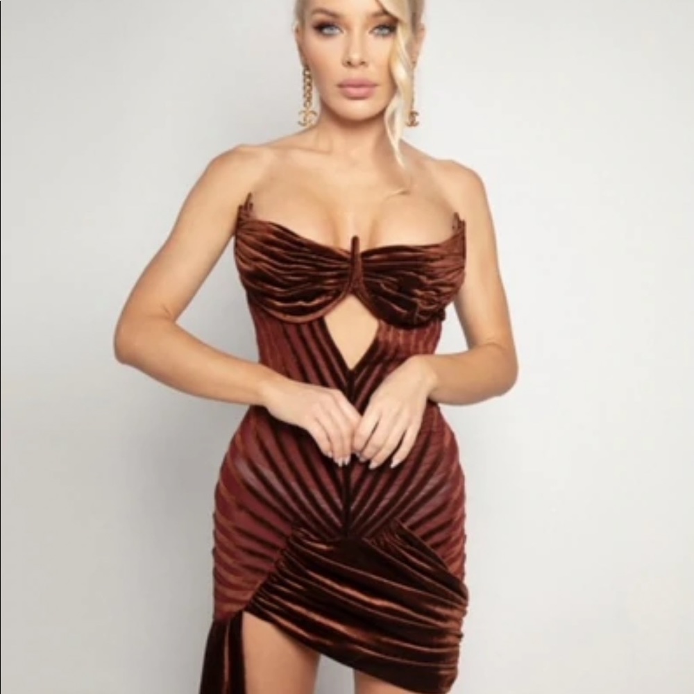 HAWLEY mini dress